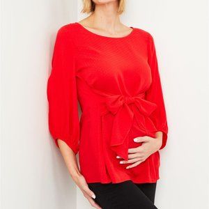 Tie Front Maternity Blouse - Brand new with tags!